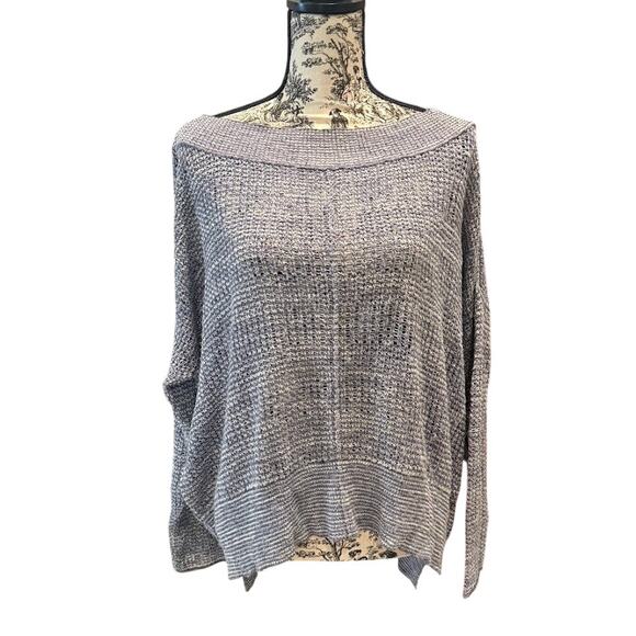 FREE PEOPLE Oversized Mesh Sweater - Size S - Picture 1 of 6